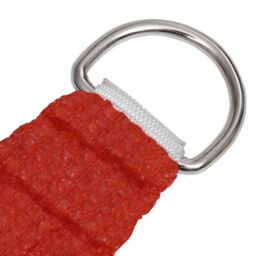 Berkfield Home Sunshade Sail 160 g/m ² Red 2x4.5 m HDPE - thumbnail 4