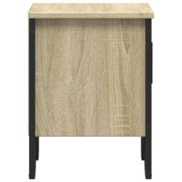 Berkfield Home Bedside Cabinets 2 pcs Sonoma Oak 40x30x40 cm Engineered Wood in Light Tan - Size: 40 x 30 x 40 cm - thumbnail 7