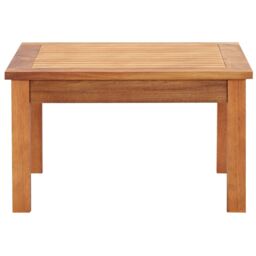 Berkfield Home Garden Coffee Table 60x60x36 cm Solid Acacia Wood in Brown - Size: 60 x 60 x 36 cm - thumbnail 2