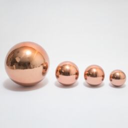 Primrose Copper Effect Stainless Steel Gazing Globe Sphere 12.6cm - thumbnail 2