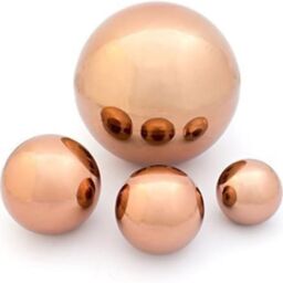 Primrose Copper Effect Stainless Steel Gazing Globe Sphere 12.6cm