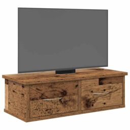 Berkfield Home Wall Cabinet Old Wood 60x26x18.5 cm Engineered Wood in Brown