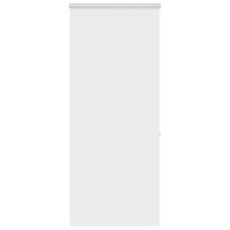 Berkfield Home Shower Roller Blind with Cassette 110x240 cm Fabric Width 106 cm in White - thumbnail 1