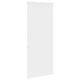 Berkfield Home Shower Roller Blind with Cassette 110x240 cm Fabric Width 106 cm in White - thumbnail 4