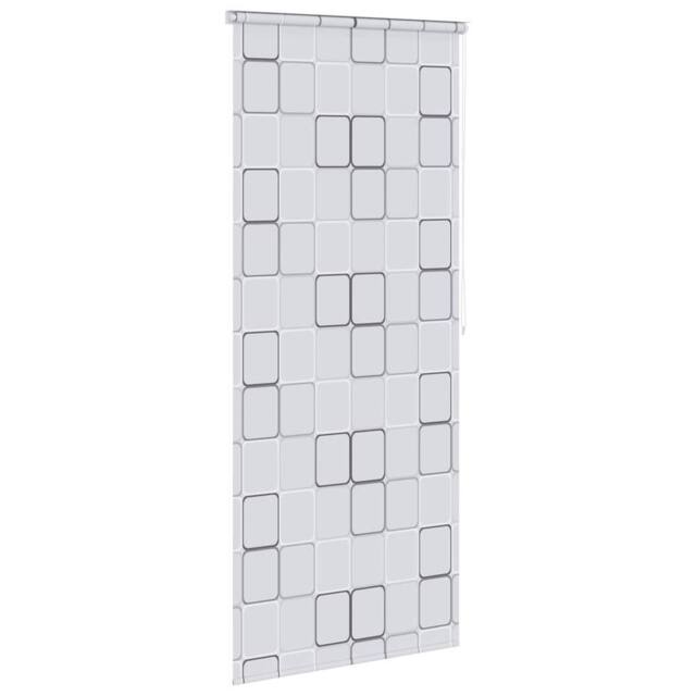 Berkfield Home Shower Roller Blind 120x240 cm Square in White - image 1