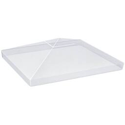 OUTSUNNY 3 x 3 (m) Gazebo Protective Cover, Waterproof Cover for Canopy, Tent in Clear - thumbnail 2