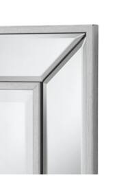 Yearn Mirrors Angled Wall Mirror Champagne 77x105cm in Metallic Silver - Size: 77x105 cm - thumbnail 3
