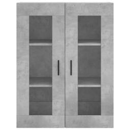 Berkfield Home Highboard Concrete Grey 69.5x34x180 cm Engineered Wood - thumbnail 6