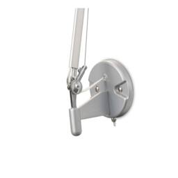 Netlighting Karis Wall Light Silver Chrome E27 Cream Pearl Shade - thumbnail 5