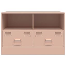 Berkfield Home TV Cabinets 2 pcs Pink 67x39x44 cm Steel - Size: 67 x 39 x 44 cm - thumbnail 5