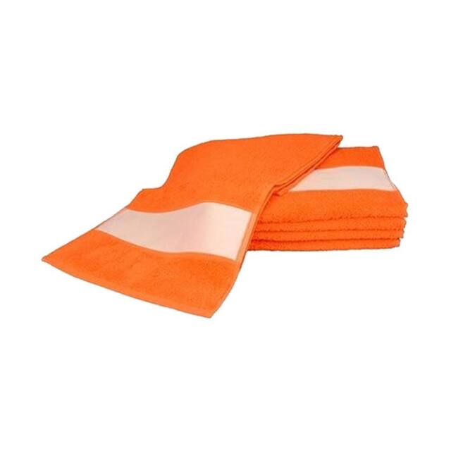 ARTG Subli-Me Sports Towel in Orange - image 1