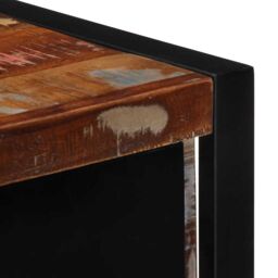 Berkfield Home TV Cabinet 100x30x35 cm Solid Wood Reclaimed in Brown - Size: 100 x 30 x 35 cm - thumbnail 6