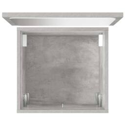 Berkfield Home Spacious 2 Piece Bathroom Furniture Set Concrete Grey Engineered Wood - thumbnail 8