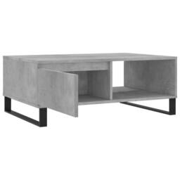 Berkfield Home Decorative Coffee Table Concrete Grey 90x60x35 cm Engineered Wood - Size: 90 x 60 x 35 cm - thumbnail 6