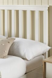 Aspire Wooden Ottoman Storage Bed in White - Size: Super King - thumbnail 5