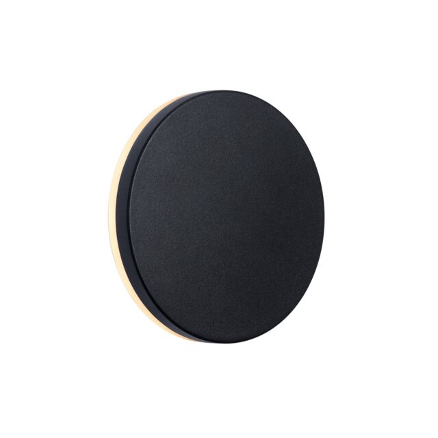 Nordlux Modern Outdoor Wall Light Black Aluminium Intergrated LED 20, 000hrs - Mains Powered, IP54 - image 1