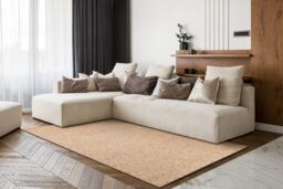 RugsX Casablanca Washable Rug in Beige - Size: 200 cm x 290 cm - thumbnail 5