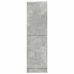 Berkfield Home Kitchen Cabinet Concrete Grey 38x41.5x131.5 cm Engineered Wood - thumbnail 4