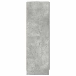Berkfield Home Kitchen Cabinet Concrete Grey 38x41.5x131.5 cm Engineered Wood - thumbnail 6