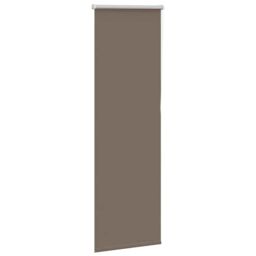 Berkfield Home Roller Blind Blackout Coffee 40x130 cm Fabric Width 35.7 cm Polyester in Brown - thumbnail 3