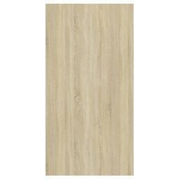 Berkfield Home Wall-mounted TV Cabinet Sonoma Oak 37x37x72 cm Engineered Wood in Brown - Size: 37 x 37 x 72 cm - thumbnail 5