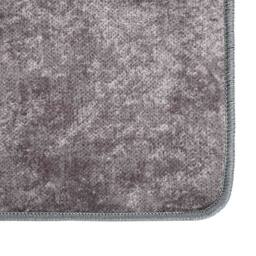 Berkfield Home Rug Washable 120x180 cm Grey Anti Slip - Size: 100 cm diameter - thumbnail 4