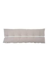 Living and Home Cozy Upholstered Headboard Pillow in Light Grey - Size: Large - thumbnail 5
