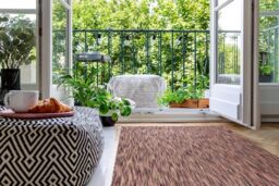 RugsX Modern Sisal Rug in Purple - Size: 140 cm x 190 cm - thumbnail 4