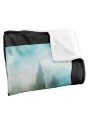 Warner Brothers Harry Potter Deathly Hallows Part 2 Poster Blanket 152 x 127 cm in White - thumbnail 3