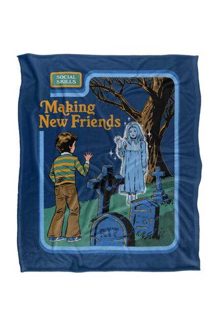 Steven Rhodes Making New Friends Silky Touch Super Soft Throw Blanket - Size: Large - image 1