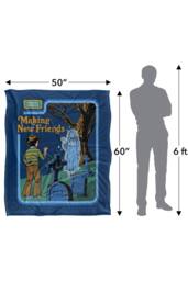 Steven Rhodes Making New Friends Silky Touch Super Soft Throw Blanket - Size: Large - thumbnail 3