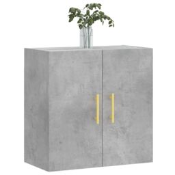 Berkfield Home Wall Cabinet Concrete Grey 60x31x60 cm Engineered Wood - Size: 60 x 31 x 60 cm - thumbnail 3