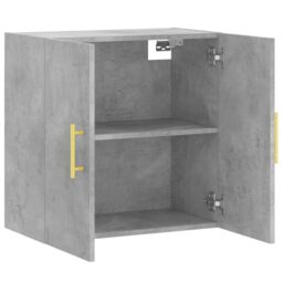 Berkfield Home Wall Cabinet Concrete Grey 60x31x60 cm Engineered Wood - Size: 60 x 31 x 60 cm - thumbnail 6