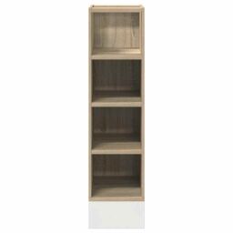 Berkfield Home Bottom Cabinet Sonoma Oak 20x44, 5x81, 5 cm Engineered Wood in Brown - thumbnail 4