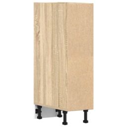 Berkfield Home Bottom Cabinet Sonoma Oak 20x44, 5x81, 5 cm Engineered Wood in Brown - thumbnail 6
