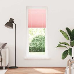 Berkfield Home Pleated Blind Pink 80x200 cm Fabric Width 79.4 cm Polyester - thumbnail 2