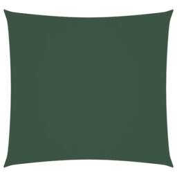 Berkfield Home Sunshade Sail Oxford Fabric Square 6x6 m Dark Green - thumbnail 2