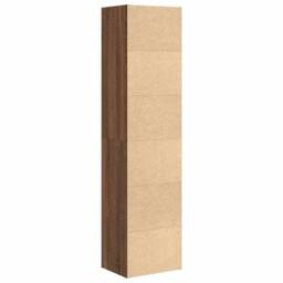 Berkfield Home Durable Bookcase Brown Oak 31x24x127 cm Engineered Wood - Size: 31 x 24 x 127 cm - thumbnail 6