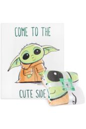 Disney The Mandalorian Baby Yoda Polar Fleece Blanket - thumbnail 1