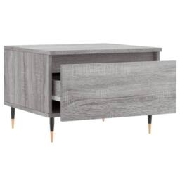 Berkfield Home Coffee Tables 2 pcs Grey Sonoma 50x46x35 cm Engineered Wood - Size: 50 x 46 x 35 cm - thumbnail 7