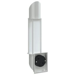 Berkfield Home Outdoor Wall Light Silver Stainless Steel - thumbnail 6