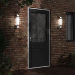 Berkfield Home Outdoor Wall Light Silver Stainless Steel - thumbnail 3