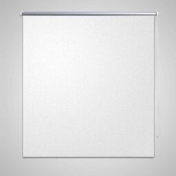 Berkfield Home Roller Blind Blackout 160 x 230 cm White