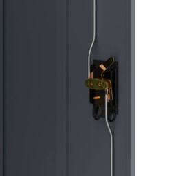 Berkfield Home Durable File Cabinet Anthracite 90x40x70 cm Steel in Dark Grey - Size: 90 x 40 x 70 cm - thumbnail 8