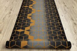 RugsX Anti-Slip Runner in Black - Size: 100 cm x 120 cm - thumbnail 5