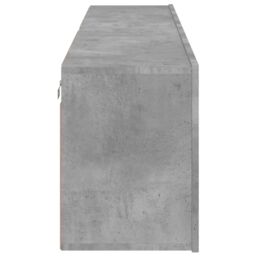 Berkfield Home TV Cabinets Wall-mounted 2 pcs Concrete Grey 80x30x41 cm - Size: 80 x 30 x 41 cm - thumbnail 8