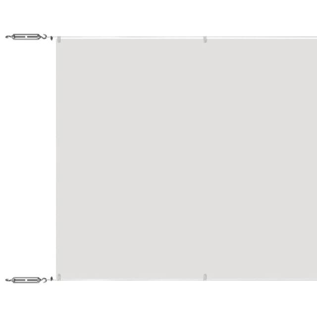 Berkfield Home Vertical Awning White 140x600 cm Oxford Fabric - image 1