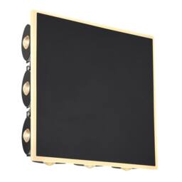 Netlighting Saidy 22cm Integrated LED Wall Lamp Matt Black LED 3000K - thumbnail 1