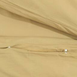 Berkfield Home Elegant Duvet Cover Set Taupe 135x200 cm Light-weight Microfiber - thumbnail 8