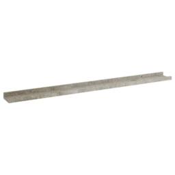 Berkfield Home Decorative Wall Shelves 4 pcs Concrete Grey 100x9x3 cm - Size: 100 x 9 x 3 cm - thumbnail 4